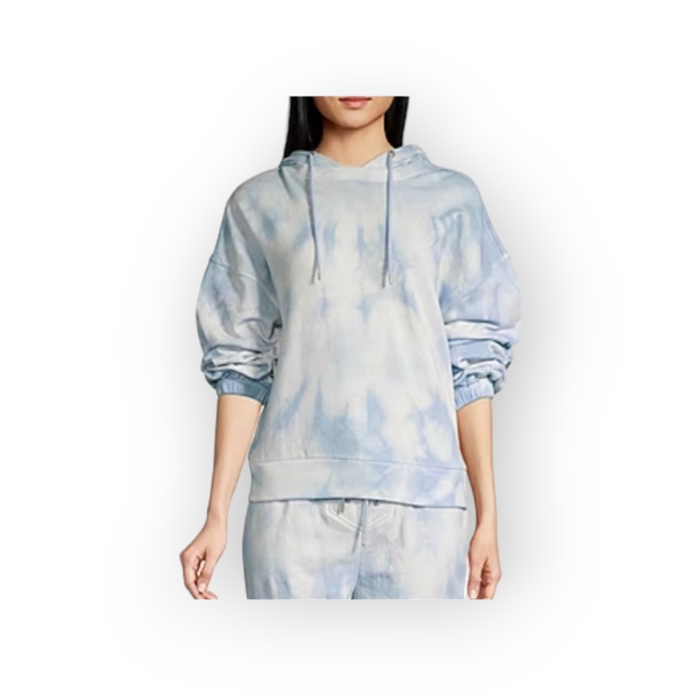 Flirtitude Blue Tie-Dye Hoodie